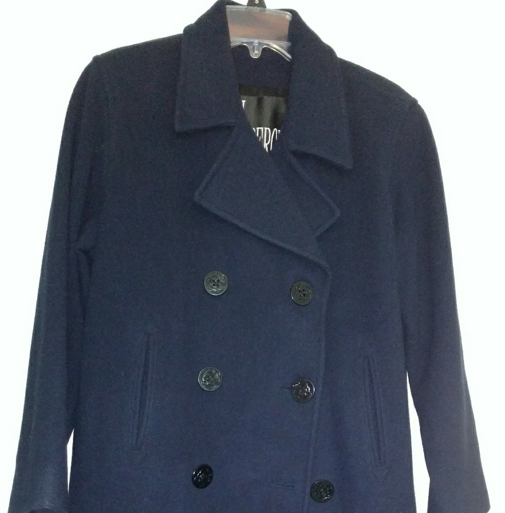 Classic Navy Pea Coat
